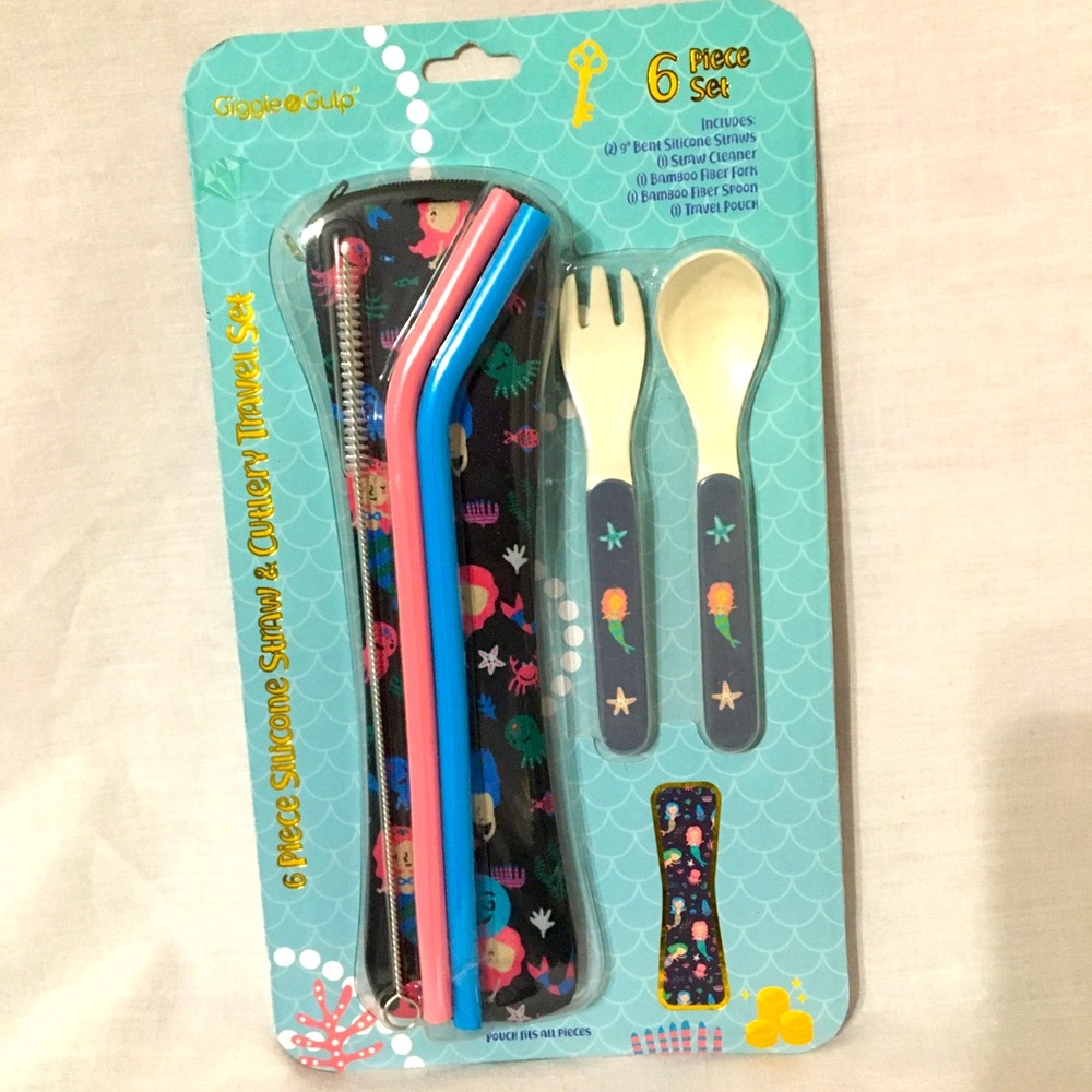 ⚡️ FLASH - Mermaid travel cutlery set